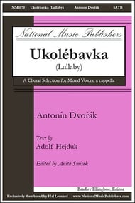 Ukolebavka SATB choral sheet music cover Thumbnail